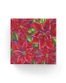 Painted Poinsetia Wrap - Bee Dee