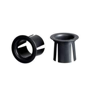 Plastic Hand Stretch Film End Caps - Black, Fits All Rolls - Matthews