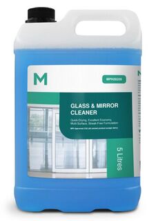 Glass & Mirror Cleaner - Blue, 5L Refill Bottle - Matthews