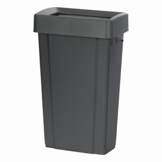 Recycling Bin, 80L with Push Lid - Slim Jim