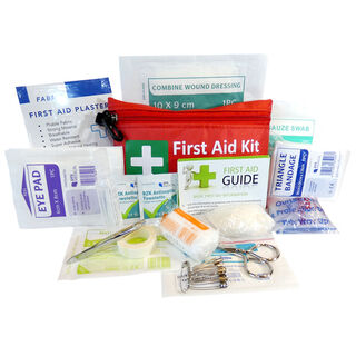 Envelope style First Aid Kit Lone Worker / Vehicle - DTS Medical