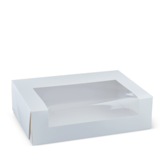 12 Cupcake Window Box White 360 x 255 x 100   - Detpak