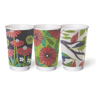 SDWHC 16oz Grasp  The Moment Pla Hot Cup Gtm 89   - Detpak