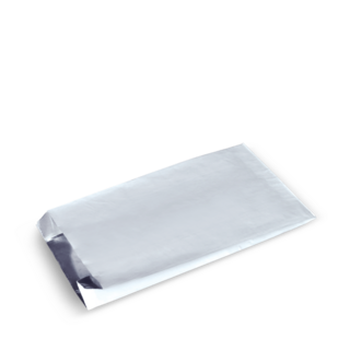 Jumbo Chicken Foil Bag White 340 x 180 x 73   - Detpak