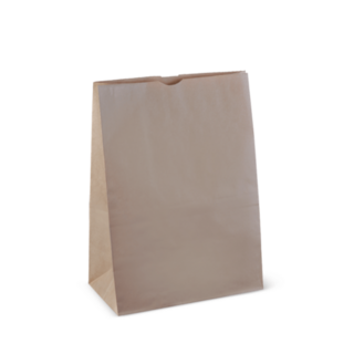Small SOS Bag  Brown 300 x 260 x 135   - Detpak
