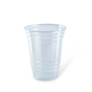 16oz Clear Recyclable Cup (532ml) Clear 98.3mm   - Detpak