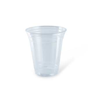 12oz Clear Recyclable Cup (432ml) Clear 98.3mm   - Detpak