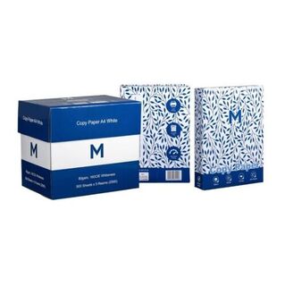 Office Copy Paper A4 - White, 80gsm, 160CIE, 500 Sheets, FSC' Mix 5 Reams
