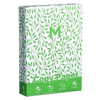 Office Copy Paper A4 - Pastel Green, 80gsm, 500 Sheets, FSC' Mix - 1 ream