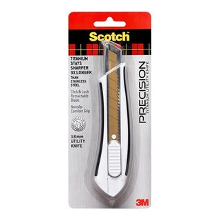 Scotch Utility Knife TI-KL 18mm Large White