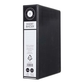 OSC Insert Binder A4 2D 50mm Black