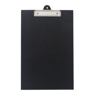 Okin Clipboard PVC Single FC Black