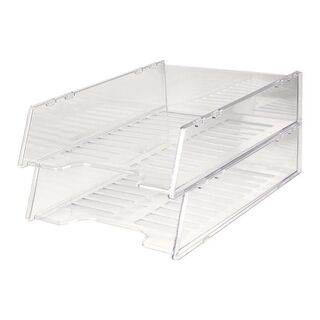 Italplast Letter Tray A4 Clear