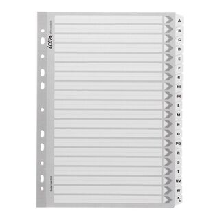 Icon Cardboard Indices with Reinforced Tabs A-Z White