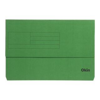 Okin Card Document Wallet FS Green