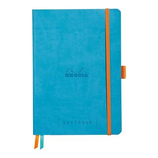 Rhodiarama Goalbook A5 Dotted Turquoise
