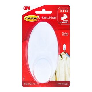 Command Clothes Hanger 17019-ES White
