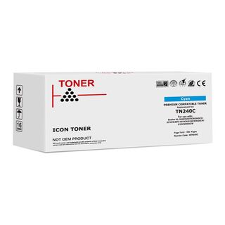 Icon Compatible Brother TN240 Cyan Toner Cartridge