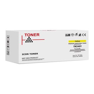 Icon Compatible Brother TN240 Yellow Toner Cartridge