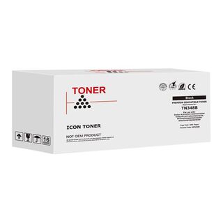 Icon Compatible Brother TN348 Black Toner Cartridge