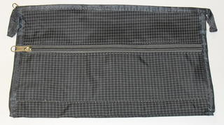 Basic Toilet Bag Grey Check