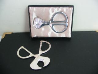 Cigar Cutter Stainless Steel Scissor Type