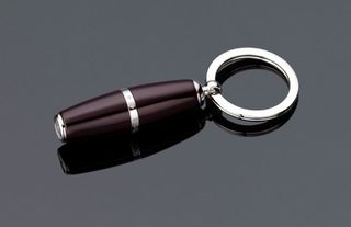 Siglo Cigar Cutter - Crystal Bullet Punch Cutter - Crystal Burgundy