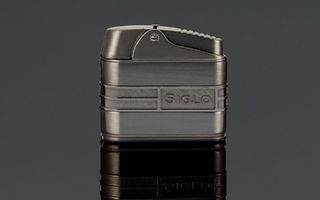 Siglo Retro II Lighter - Gun Metal