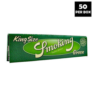 Smoking Kingsize (Green) Cigarette Papers