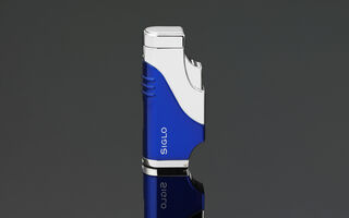 Siglo Triple Flame Lighter - Blue