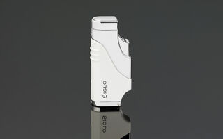 Siglo Triple Flame Lighter - White