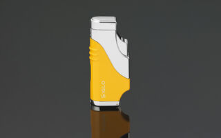 Siglo Triple Flame Lighter - Yellow