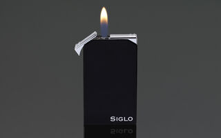 Siglo Twin Flame Lighter - Black