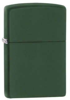 Zippo Lighter - Green Matte