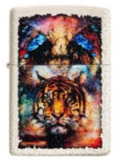 Zippo Lighter - Tiger Design