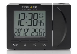 Projection Clock - Black