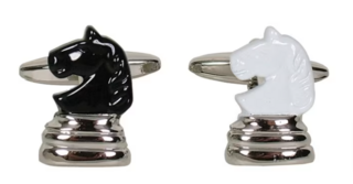 Cuff Links - Chess - Knight