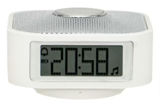 Smart Clock with Bluetooth Music - Silver