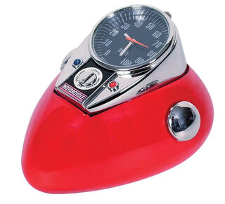 Retro Motorbike Gas Tank in Red