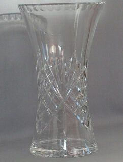 Zawiercie Crystal - Waisted Vase 20 cm High