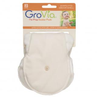 GroVia No-Prep Soaker Pads - 2 pack