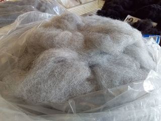 Light Grey Alpaca fibre