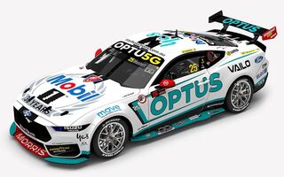 1/18 2023 Mobil 1 Optus Racing #25 Mustang GT