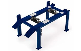 1/18 Four-Post Lift/Hoist - Blue