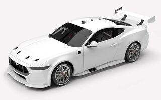 1/18 Ford Mustang GT Gen3 Supercar Plain Body - Gloss White (ACD18F25PB1)