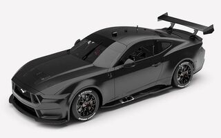 1/18 Ford Mustang GT Gen3 Supercar Plain Body - Matte Black (ACD18F25PB2)
