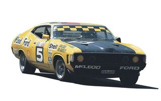 1/18 McLeod XA Falcon GT Hardtop - 1973 Bathurst Pole (CC18873)