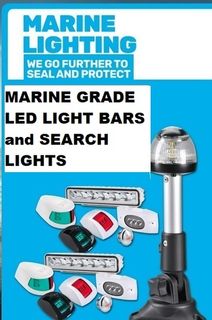Marine Grade Light Bars and Search Lights