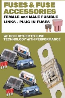 Plug in FUSES Female and Male Fusible Links 