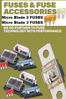 Micro Blade 2 and Micro Blade 3 Fuses